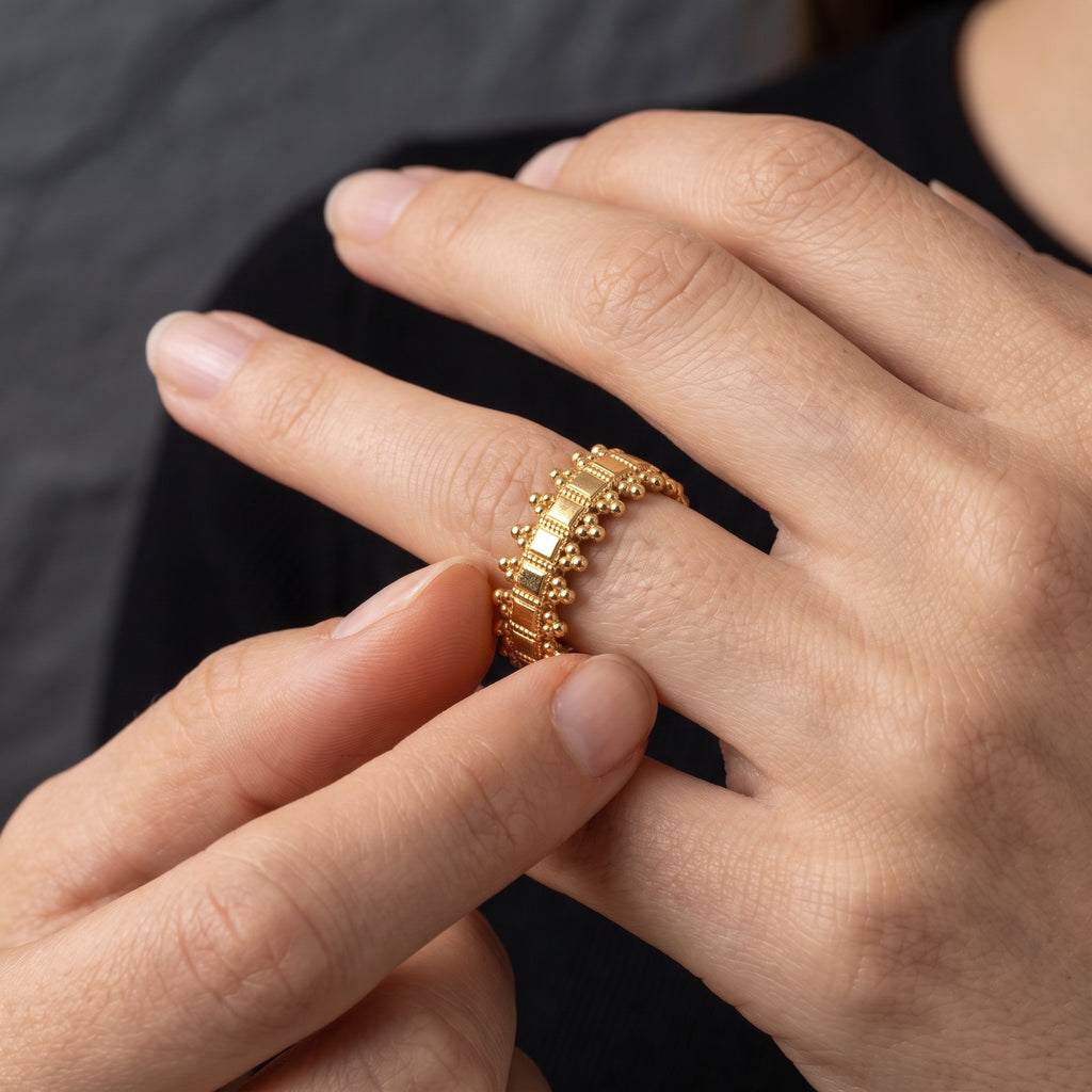 Gold Band Ring